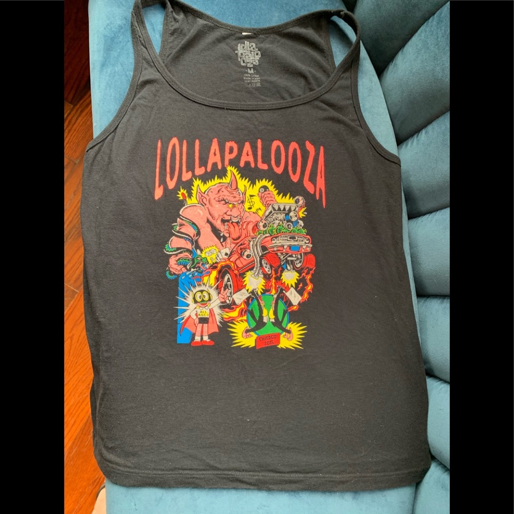 Lollapalooza 2015 Tank Top